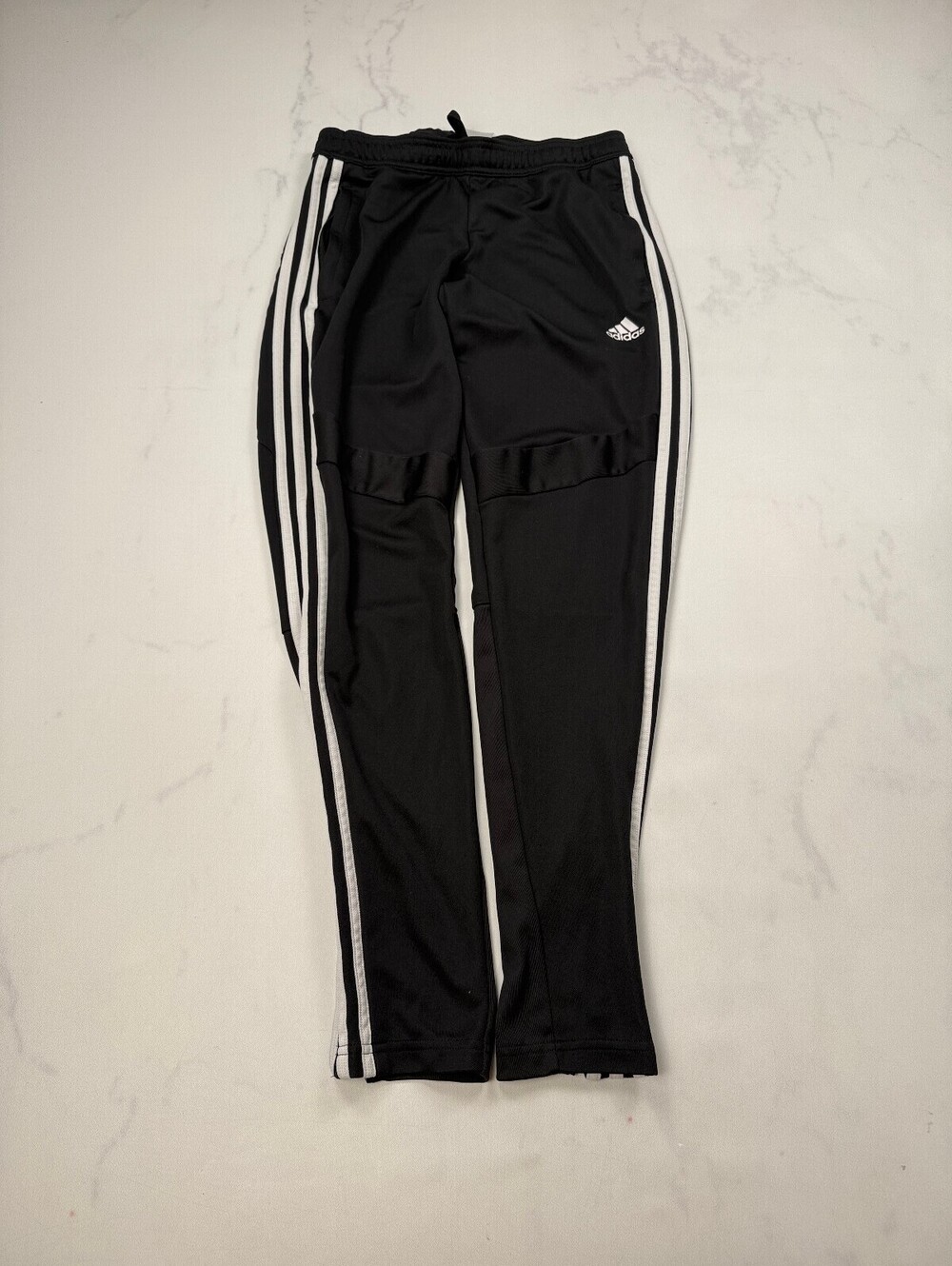 Adidas Track Pants Tracksuit Black 90s VTG Street Style - Womens S